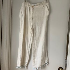 Ettitwa by Anthropologie linen pants- size S-